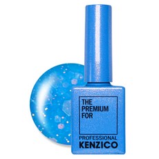 KENZICO 星空霓虹亮片糖漿凝膠指甲油, 蘇打(GN07), 1個