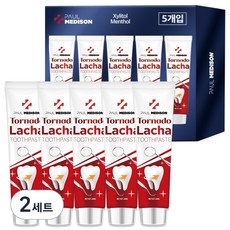 PAUL MEDISON Tornado Lacha牙膏 5條入, 500g, 2組