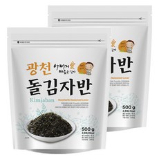 광천 아버지 마음을담아 돌김자반, 500g, 2개