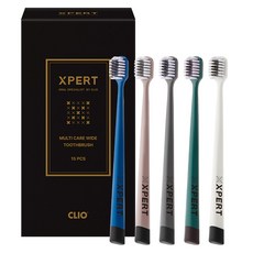 XPERT 멀티케어 와이드 초극세모 칫솔, 15개입, 1개