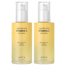 AVCA 維他命C亮白安瓶精華, 2瓶, 100ml