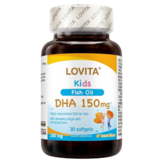 Lovita 兒童魚油, 30顆, 15g, 1罐