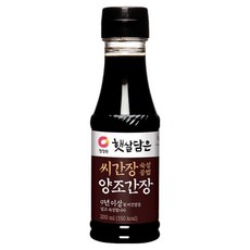 햇살담은 씨간장 숙성공법 양조간장, 200ml, 1개