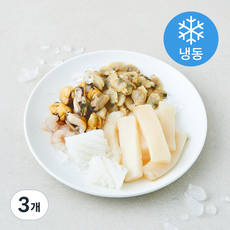 해물모듬 (냉동), 3개, 600g