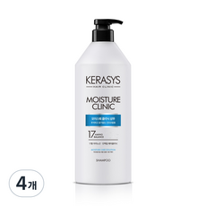 케라시스 모이스춰 클리닉 단백질 샴푸, 980ml, 4개