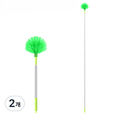 Daily On 可調節長度除塵撣 2.3m, 2個, 綠色