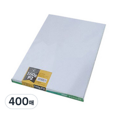 우진 A4 로얄 무지 상장 용지 160g, 400개