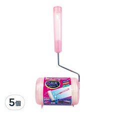 巧易潔 迷你膠粘拖把, 靜電原理吸著髒物, 單面膠紙, 清潔毛髮灰塵, 小(80 x 30mm), 5個