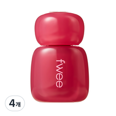 퓌 핑크 옵세션 스테이핏 틴트 글로우, 7호 키치핑크, 4개