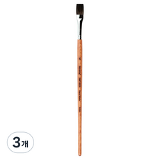 헤렌드 낱자루 납작붓 SMF-9230, 3개, 4호