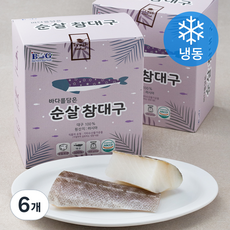 바다를담은 순살 참대구 (냉동), 300g, 6개