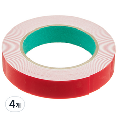 Tamsaa 多用途泡棉雙面膠帶 18mm x 5M, 4個