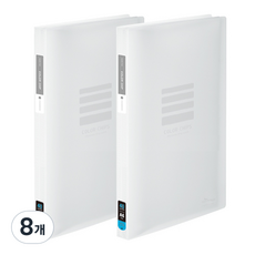 ECO Chungwoon 彩色片A4彈簧文件夾 40張, 透明, 8個
