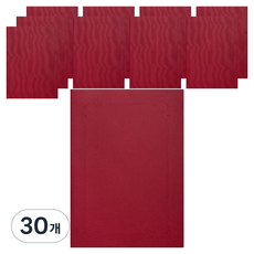 sewoose 插入式金色緞帶紙質獎狀夾, 30個, 紫紅色