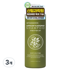 닥터방기원 보리밥나무 탈모 샴푸, 1L, 3개