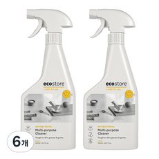 ecostore 宜可誠 多用途清潔片 柑橘香, 500ml, 6個