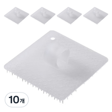 Bior 無異物及異味手把型透明菜瓜布 10 x 10 cm, 10個, 1入