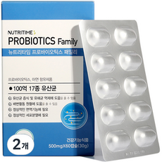 Nutritime 益生菌家族 100 億乳酸菌 30g, 60顆, 2個
