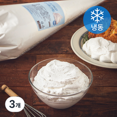 CAFE FRUIT 화이트크림 (냉동), 500g, 1개입, 3개