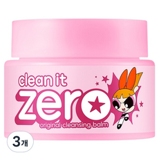 파워퍼프걸 에디션 클린 잇 제로 오리지널 클렌징밤, 3개, 100ml