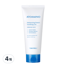 토니모리 아토아미노 단백질 수딩 젤, 200ml, 4개