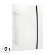 Ramzzi's Handmade Store 貼紙整理 MAXI D型環活頁夾 3孔, 混合顏色, 6個