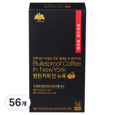 건강교과서 방탄커피 인 뉴욕, 5g, 14개입, 4개