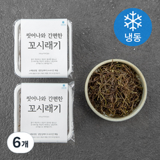 해맑은번영 간편한 씻어나온 생꼬시래기 (냉동), 200g, 6개