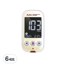오토첵 플러스 혈당측정기 세트, 6세트
