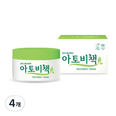 아토비책 트리트먼트 크림, 30g, 4개