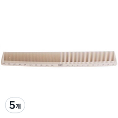 블루리빙 여성용 스타일리스트 머리 빗 중 커팅, 5개, 살구