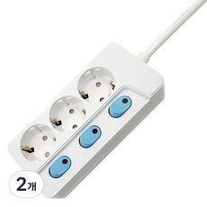 winners 獨立節電延長線 3孔, 2個