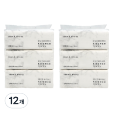 HueHome 三層廚巾, 100張, 12包