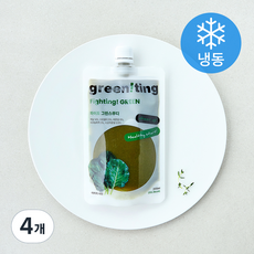 그리니팅 파이토 그린스무디 (냉동), 4개, 200ml