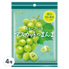 RIBON 立夢 麝香葡萄果汁糖, 4個, 84g