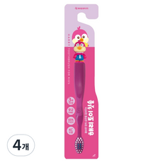 KM Pharmaceutical Pororo 哈利玩具幼兒牙刷, 4個, 1入, 哈利