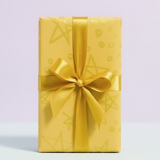 POPO FANCY 金星塑膠鍍膜捲筒包裝紙 中 37.5cm x 12m, 米色, 1個