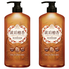 美吾髮 香氛洗髮露 琥珀檀香, 700ml, 2瓶