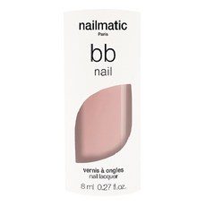 nailmatic 純色生物基經典指甲油，84%生物基成分，植物衍生溶劑, BB Nail 裸色, 8ml, 1瓶