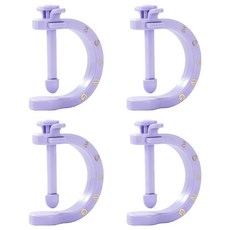 Angmet 指壓棒, 4個, 紫色