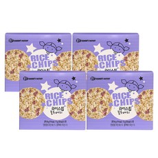 米片 3入, 藍莓口味, 4盒, 45g