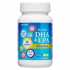 SunTORY 三得利 台灣公司貨 魚油DHA&EPA, 415mg, 120顆, 1罐