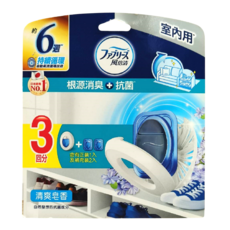 風倍清 室內用抗菌消臭防臭劑 清爽皂香 正裝1入 + 補充裝2入, 21ml, 1組