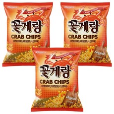 Binggrae 螃蟹餅乾 原味, 70g, 3包
