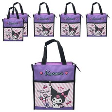 KUROMI 酷洛米 直式手提袋, 紫色, 6個