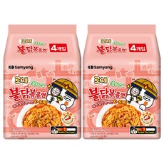 Buldak Ramen 火辣雞肉鐵板炒麵 粉紅醬風味 140g, 8包