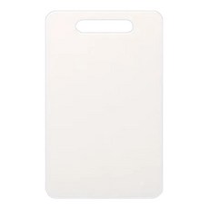 Hikari 日光生活 KM14抗菌砧板-迷你 抗菌PE材質 雙面可用 附掛孔設計, 白色, 1個