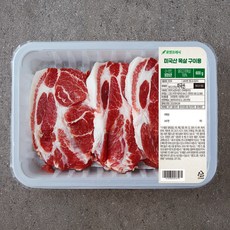 미국산 목살 구이용 (냉장), 600g, 1개