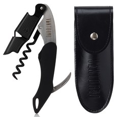 VINTORIO 專業級紅酒開瓶器 + 專用收納袋, 混色, 1個