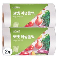 comet 捲筒型食物保鮮袋, S 17*25cm, 1000入, 2捲